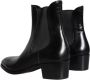 Dolce & Gabbana Zwarte Leren Chelsea Laarzen Heren Schoenen Black Heren - Thumbnail 7