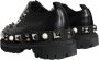 Dolce & Gabbana Zwarte leren Derby-formele schoenen Black Dames - Thumbnail 4