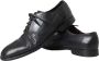 Dolce & Gabbana Zwarte Leren Derby Jurk Schoenen Black Heren - Thumbnail 7