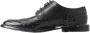 Dolce & Gabbana Zwarte Leren Oxford Wingtip Formele Derby Schoenen Black Heren - Thumbnail 9