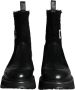 Dolce & Gabbana Horse calfskin ankle boots with branded sock Zwart Heren - Thumbnail 8