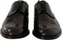 Dolce & Gabbana Zwarte Derby Heren Jurkschoenen van Kalfsleer Black Heren - Thumbnail 16