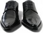 Dolce & Gabbana Zwarte Leren Formele Platte Schoenen Vetersluiting Black Dames - Thumbnail 3