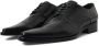 Dolce & Gabbana Zwarte Leren Formele Platte Schoenen Vetersluiting Black Dames - Thumbnail 4