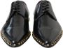 Dolce & Gabbana Zwarte leren gouden studs Derby schoenen Black Heren - Thumbnail 22