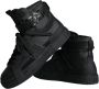 Dolce & Gabbana Zwarte Geperforeerde High Top Sneakers Black Heren - Thumbnail 7