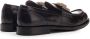 Dolce & Gabbana Zwarte leren mocassins met messing logo Black - Thumbnail 8