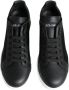 Dolce & Gabbana Zwarte leren lage sneakers Black Dames - Thumbnail 3