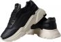 Dolce & Gabbana Zwarte Leren Lage Sneakers Black Heren - Thumbnail 7