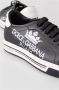 Dolce & Gabbana Zwarte Leren Lage Sneakers Print Black Heren - Thumbnail 3