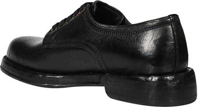 Dolce & Gabbana Zwarte Leren Loafers voor Heren Black Heren