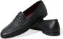 Dolce & Gabbana Zwarte leren logo borduurloafers Black Heren - Thumbnail 8