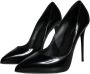 Dolce & Gabbana Zwarte Lakleren Hoge Hakken Pumps Black Dames - Thumbnail 3