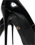 Dolce & Gabbana Zwarte Lakleren Hoge Hakken Pumps Black Dames - Thumbnail 6