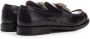 Dolce & Gabbana Zwarte leren mocassins met messing logo Black - Thumbnail 5