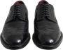 Dolce & Gabbana Zwarte Leren Oxford Wingtip Formele Schoenen Black Heren - Thumbnail 3