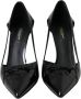 Dolce & Gabbana Zwarte Leren Puntige Hakken Pumps Black Dames - Thumbnail 2