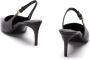 Dolce & Gabbana Zwarte Leren Slingback Pumps Black Dames - Thumbnail 2