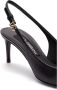 Dolce & Gabbana Zwarte Leren Slingback Pumps Black Dames - Thumbnail 3