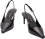 Dolce & Gabbana Zwarte Leren Slingback Pumps Black Dames - Thumbnail 4