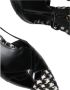 Dolce & Gabbana Zwarte leren slingback sandalen met gesp Black Dames - Thumbnail 6