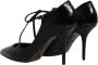 Dolce & Gabbana Zwarte leren stilettohakken met gespsluiting Black Dames - Thumbnail 5