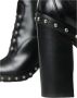 Dolce & Gabbana Studded Leren Veterschoenen Enkellaarzen Black Dames - Thumbnail 14