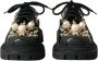 Dolce & Gabbana Zwarte leren trekking derby versierde schoenen Black Dames - Thumbnail 2