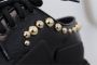 Dolce & Gabbana Prachtige Zwarte Trekking Derby met Gouden Studs Black Dames - Thumbnail 33