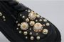 Dolce & Gabbana Prachtige Zwarte Trekking Derby met Gouden Studs Black Dames - Thumbnail 9