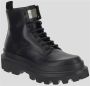 Dolce & Gabbana Zwarte Leren Veterschoen Black Heren - Thumbnail 2