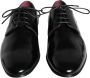 Dolce & Gabbana Zwarte Kalbslederen Derby Jurkschoenen Black Heren - Thumbnail 2