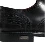 Dolce & Gabbana Zwarte leren Wingtip formele schoenen Black Heren - Thumbnail 6