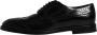 Dolce & Gabbana Zwarte Leren Oxford Wingtip Formele Schoenen Black Heren - Thumbnail 6