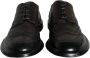 Dolce & Gabbana Zwarte Leren Oxford Wingtip Formele Derby Schoenen Black Heren - Thumbnail 3