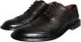 Dolce & Gabbana Zwarte Leren Oxford Wingtip Formele Derby Schoenen Black Heren - Thumbnail 4