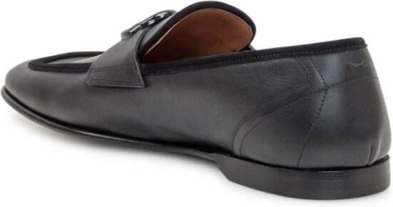 Dolce & Gabbana Zwarte Loafer Schoenen Elegante Stijl Black Heren