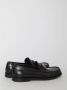 Dolce & Gabbana Zwarte Loafer Schoenen met Zilveren DG Logo Black Heren - Thumbnail 3
