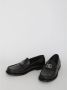 Dolce & Gabbana Zwarte Loafer Schoenen met Zilveren DG Logo Black Heren - Thumbnail 5