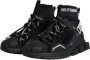 Dolce & Gabbana Zwarte Logo Sneakers met Rubberen Zool Black Dames - Thumbnail 4