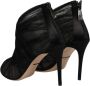 Dolce & Gabbana Zwarte Mesh Stiletto Enkellaarzen Black Dames - Thumbnail 5