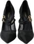 Dolce & Gabbana Zwarte Mesh Stiletto Pumps Black Dames - Thumbnail 2