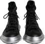 Dolce & Gabbana Zwarte Nylon Galileo High Top Sneakers Black Heren - Thumbnail 7