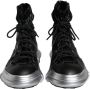 Dolce & Gabbana Zwarte Nylon Galileo High Top Sneakers Black Heren - Thumbnail 2