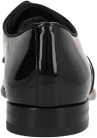 Dolce & Gabbana Zwarte Lakleren Veterschoenen Black Dames