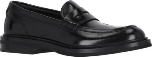 Dolce & Gabbana Zwarte platte schoenen Elegant stijl Black Heren