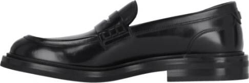 Dolce & Gabbana Zwarte platte schoenen Elegant stijl Black Heren