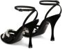 Dolce & Gabbana Zwarte Sandalen voor Vrouwen Elegante Stijl Black Dames - Thumbnail 10