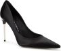 Dolce & Gabbana Elegante Zijde Blend Stiletto Hak Schoenen Black Dames - Thumbnail 24