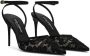 Dolce & Gabbana Zwarte Slingback met Stiletto Hak Zwart Dames - Thumbnail 3